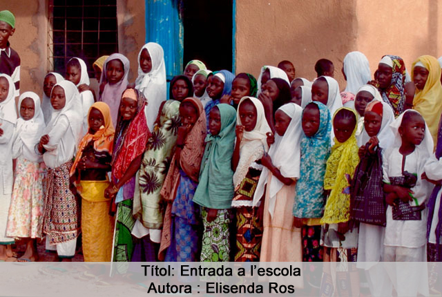 Entrada a l’escola