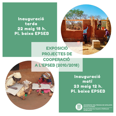 Exposició Projectes de Cooperació a l'EPSEB