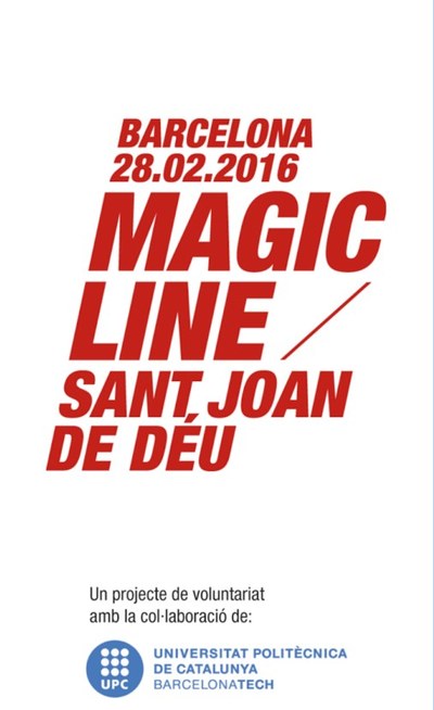 2016/02/25 - Estudiants de la UPC han desenvolupat una APP per a la caminada solidària Barcelona Magic Line