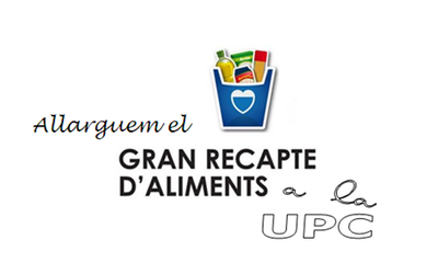 272 kg d'aliments recollits al Campus Nord de la UPC