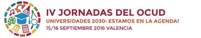 IV Jornades OCUD: Universitats 2030-