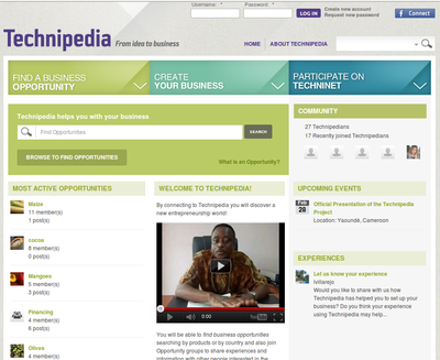 Presentació de la plataforma virtual Technipedia a Camerun