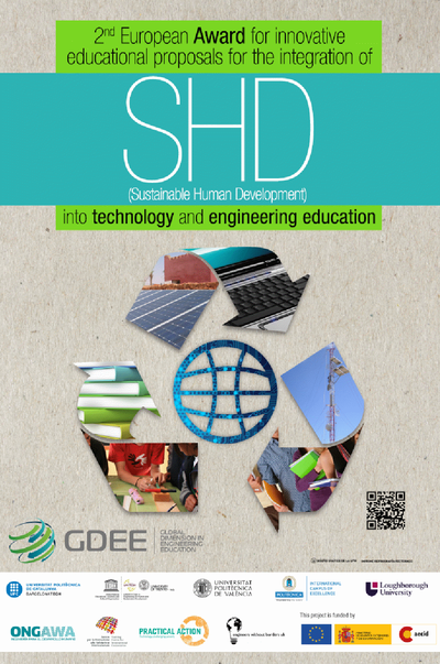 2014/09/30 - Segona Edició dels Premis “Innovative teaching initiatives and approaches that promote integration of Sustainable Human Development (SHD) into technology & engineering education”