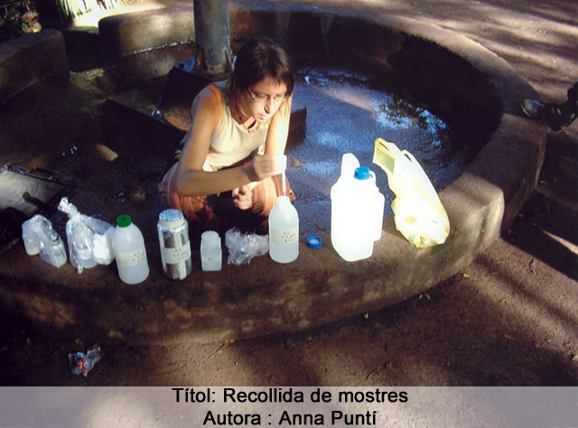 Recogida de muestras