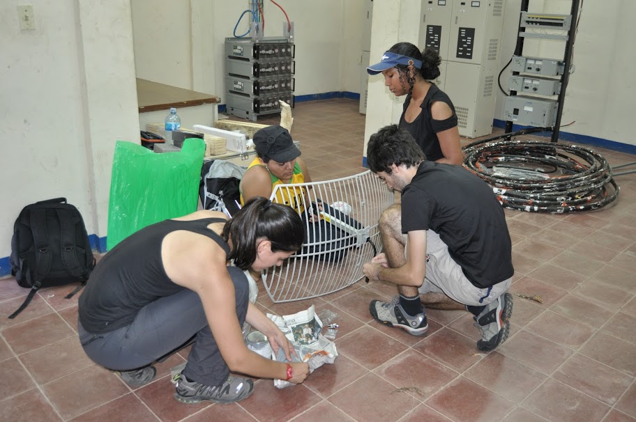 nicaragua instalando antenas